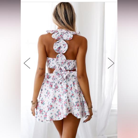 HELLO MOLLY WANDERING HEIGHTS DRESS WHITE. - Picture 4 of 8